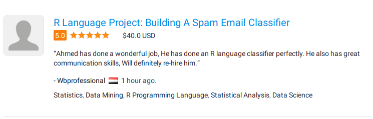 spam classifier